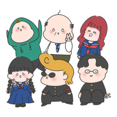 [LINEスタンプ] ヤンキー生徒会長！！