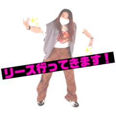 [LINEスタンプ] スタイリスト・ガヌマちゃんの日常