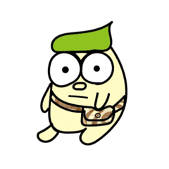 [LINEスタンプ] マメちゃん（枝豆の妖精）