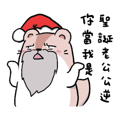 [LINEスタンプ] ポンチMimiの日常 - クリスマス/冬