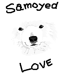 [LINEスタンプ] SAMOYED LOVE 4