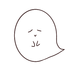 [LINEスタンプ] まるまるおばけちゃん