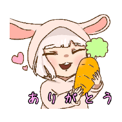 [LINEスタンプ] アニマルパーカー