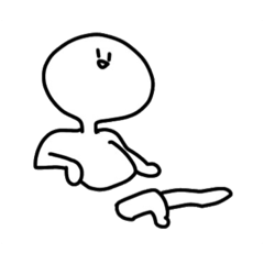 [LINEスタンプ] 白人間わいわい