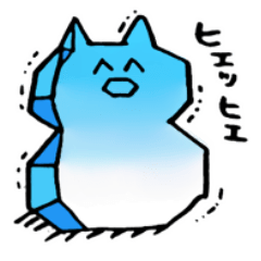 [LINEスタンプ] ほほえみをたやさないねこ(冬)