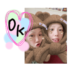 [LINEスタンプ] Mさん＆Kさん