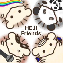 [LINEスタンプ] HEJI Friends