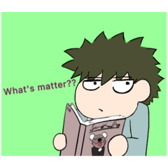 [LINEスタンプ] 若松太郎のリアクションスタンプ(Eng.ver)