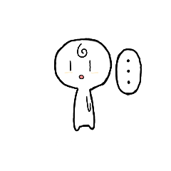 [LINEスタンプ] 棒立ちくん。