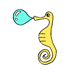 [LINEスタンプ] UMI NO IKIMONO 1
