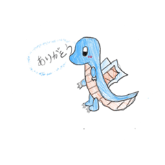 [LINEスタンプ] ウォータードラゴンズ