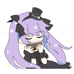 [LINEスタンプ] 紫吹真雪とクロマチック・ハーモニカ
