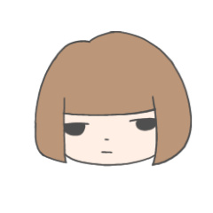 [LINEスタンプ] 表情がわかりにくい女の子