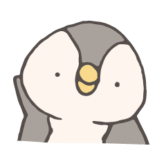 [LINEスタンプ] ペンギンのみぞれちゃんスタンプ