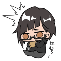 [LINEスタンプ] ハムをはむ