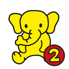 [LINEスタンプ] きいろこぞうのエルフ その2