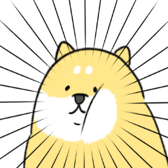 [LINEスタンプ] たまごな柴犬