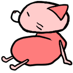 [LINEスタンプ] 家庭で使うピンクのねこ2