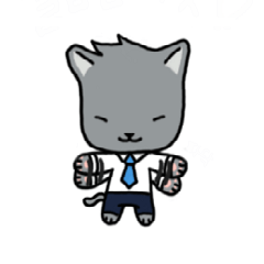[LINEスタンプ] 新入社員 リュ シアン