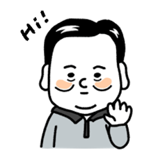 [LINEスタンプ] おじいちゃんのスマホデビュー