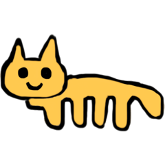 [LINEスタンプ] 絵が下手なまなちゃん