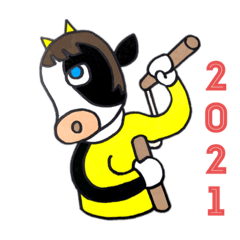 [LINEスタンプ] 2021 Year of the ox
