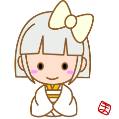 [LINEスタンプ] まみんこの幸せを呼ぶ白い座敷童