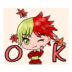 [LINEスタンプ] 紅葉くんスタンプ