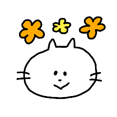 [LINEスタンプ] フツウネコ