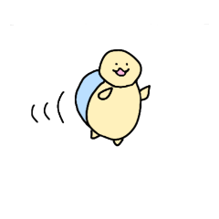[LINEスタンプ] チューインガムさんちのカメキャップ