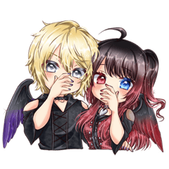 [LINEスタンプ] Crimson devilがスタンプになっちゃった！