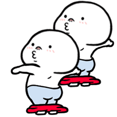 [LINEスタンプ] 赤いパンツの奴ら2（台詞なし）