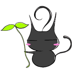 [LINEスタンプ] 葉ぬこ丸