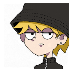 [LINEスタンプ] バケットハットマン
