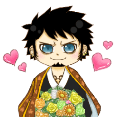 [LINEスタンプ] ONE PIECE × 桜夜コラボスタンプ