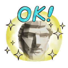 [LINEスタンプ] 美術は偉大だ
