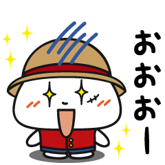 [LINEスタンプ] ソマールくん × ONE PIECE