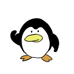 [LINEスタンプ] ムキムキペンギン1