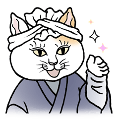 [LINEスタンプ] 江戸っ子のどうぶつ