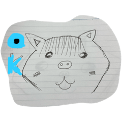[LINEスタンプ] ぶたさん スタンプ 飼育員さんも！