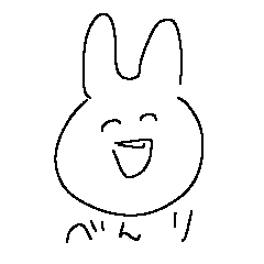 [LINEスタンプ] べんりなうさちゃんず