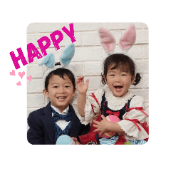 [LINEスタンプ] 琉生くん琉愛ちゃん