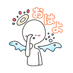 [LINEスタンプ] ちーず天使ちゃん