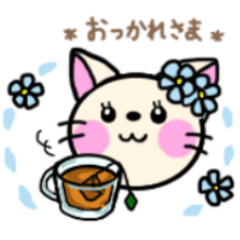 [LINEスタンプ] しろねこの毎日使えるスタンプ