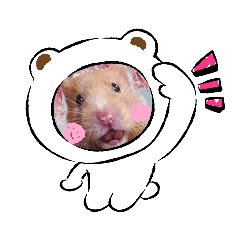 [LINEスタンプ] ハムスターまみれ2