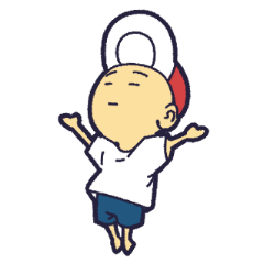 [LINEスタンプ] がんばれ！！小学生！！