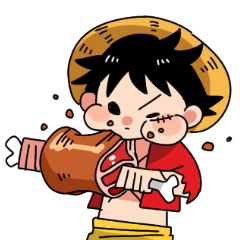 [LINEスタンプ] 麦わらの一味スタンプ ONE PIECE コラボ