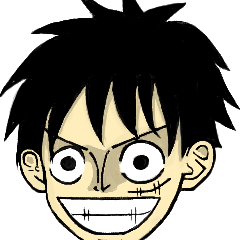 [LINEスタンプ] はじめてのONE PIECEすたんぷ