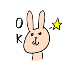 [LINEスタンプ] うさぎの毎日のきもち