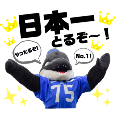 [LINEスタンプ] BigBlue Cheerleaders2020